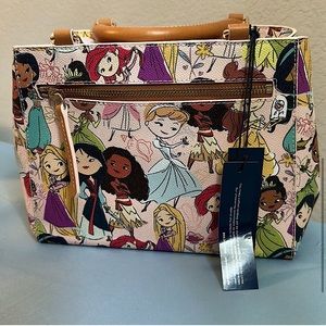 Disney Princess Dooney& Bourke small zip satchel bag